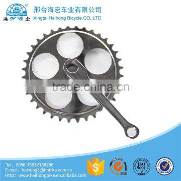 Steel Bicycle Chainwheel and Crank/MTB bike use chainwheel crank set