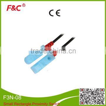 12-24V DC 8mm NPN and PNP type Small Inductive Proximity Sensor Switch(F3N-08TN02-NR2M)