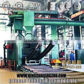 Steel Plate Shot Blasting & Painting Machine