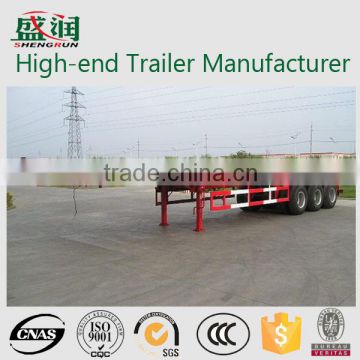 Trailer Manufacture Shengrun Tri-axle flatbed traielr