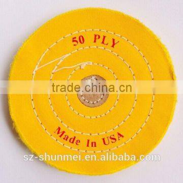 100% cotton Wholesale New polishing buff Wheel for Metal