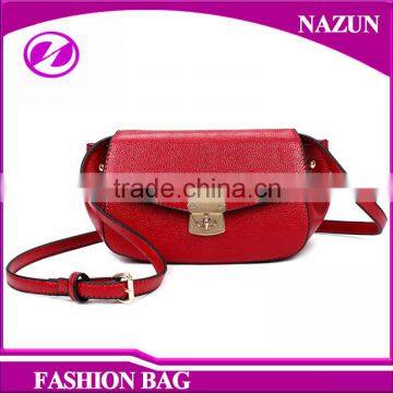 Fashion custom leather bags handbag women , promotional pu shopping bag