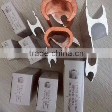 OEM Manufacturer Supply C Shape Cable Aluminum Crimp Connector Clamp Free Samples photo-5
