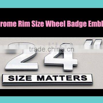 car emblem,auto badge, chrome sticker