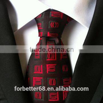 Jacquard Woven Polyester Neckties For Men