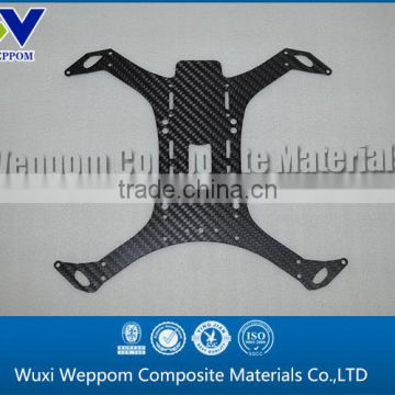 Maching parts of carbon fiber plate cnn cutting 3k matte plain