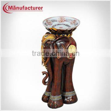 Animal Shape Carving Resin Waste Bin/Ash Dustbin for Star Hotel