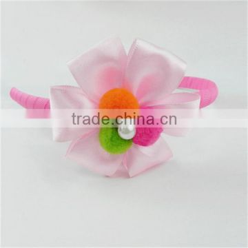 Newest fashion kids organza hair band