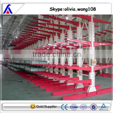 Warehouse cantilever car rack