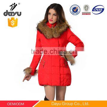 Warm Winter Beauty Jacket Design Fashion Coat Suit Woman, Custom Fur Collar Jacket Down Coat photo-3