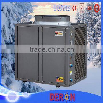 Large Monoblock commercial EVI heat pump water heater air to water for cold area -25 degree C(inverter, heating & cooling)