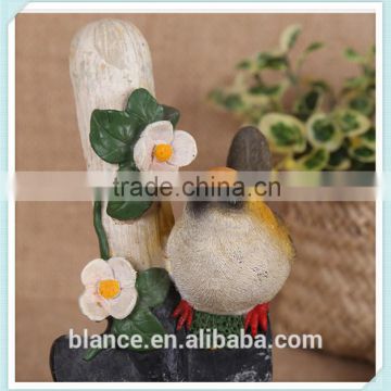 resin bird figurine garden decoration