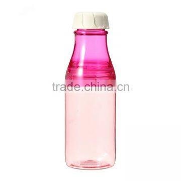 500ML Milk Plastic water bottle with best price bpa free