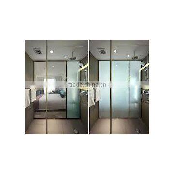 Switchable smart glass for Hotel