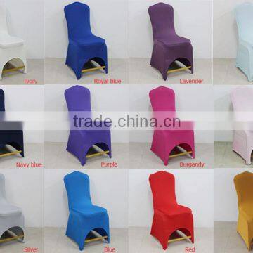Spandex chair cover/spandex chair covers for wedding banquet chair cover
