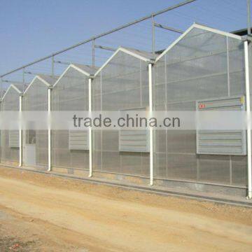 Multi Span Poly Carbonate PC Agriculture Commercial Greenhouse photo-3
