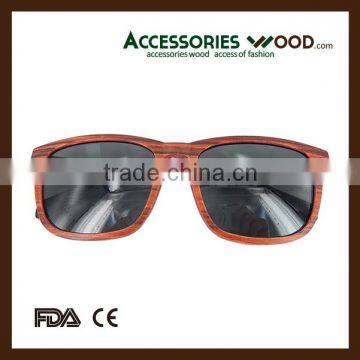 2016 Chinarose wood sunglasses wholesale custom polarized sunglasses