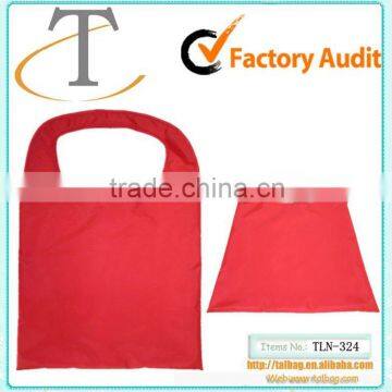 Best selling and low price 190T polyester big shopping bag