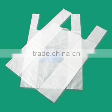 biodegradable corn starch plastic vest bags, carrier bag