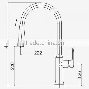 White and Chrome Color Sink Faucet Kitchen Faucets Pull Out Kitchens Faucet
