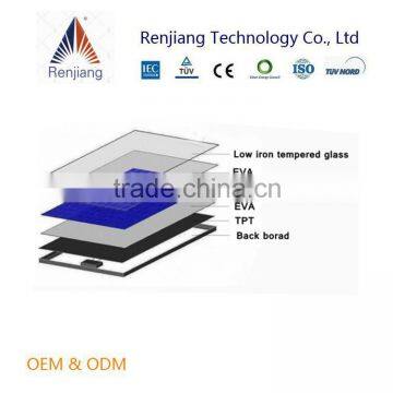 50watts pv Panels With 18v Voltage With High Efficiency for Power Station Using photo-2