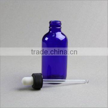Blue Green Amber Clear Glass Essential Bottles With Dropper photo-2
