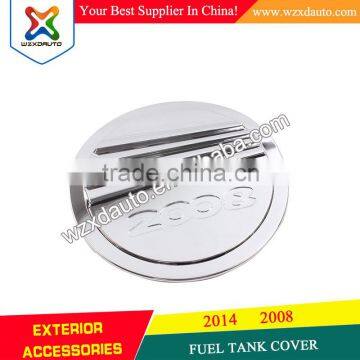 FUEL TANK COVER CHROME FUEL CAP TANK OIL TRIM COVER FOR PEUGEOT PG 2008