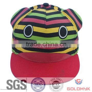 Promotional cotton kids animals cap