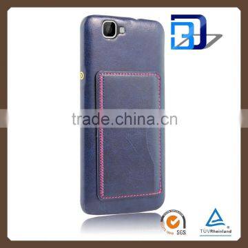 Manufacturer Wholesale Flip PU Leather Back Wallet Card Pocket Kickstand Cover For Wiko Rainbow 4G Fast Delivery photo-3