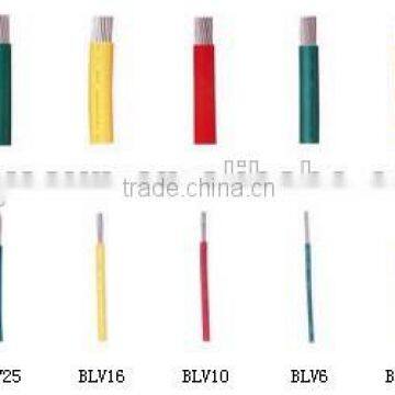 0.6/1KV-3.6/6KV Copper or Aluminum Conductor /PVC Insulated Electrical Cable