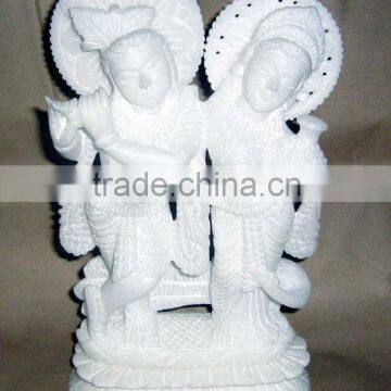 Marble Radha Krishna Statue Hindu God Statues Indian God Statue