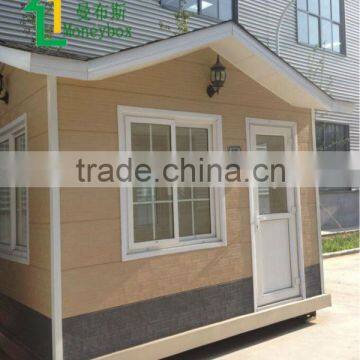 Made in China manufacturer Modern/luxury prefabricated garden villa/tool room/storage/guard house/bungalow/booth