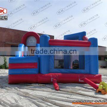 20"x13.33"ft Blue Bouncy Combo / inflatable Bouncy Castle Combo