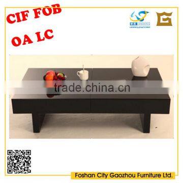 2016 hot sale fashion newly design simple home furniture coffee table