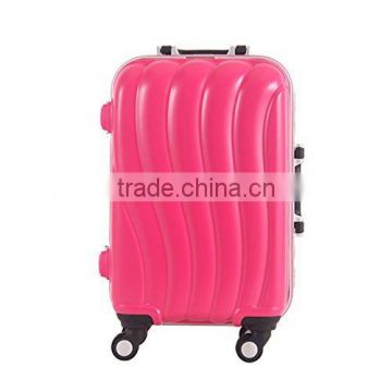 2016 Chinese suitcase colorful ABS PC Zipper hard Luggage