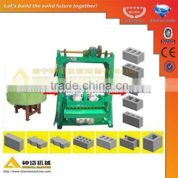 QTJ4-60 manual no-baking precast block machine