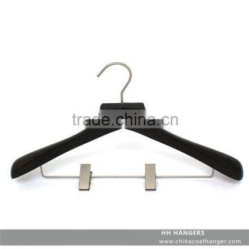 Luxury Wooden Hanger Manufacture All Kinds of Wholesale Wooden Clothes Hanger, photo-2