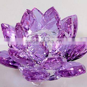 Elegant Crystal lotus flower