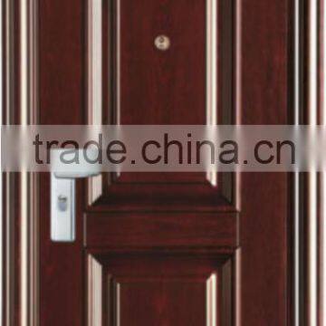 2016 New Style Handle Lock Steel Door Powder Painting Single Steel Door photo-6