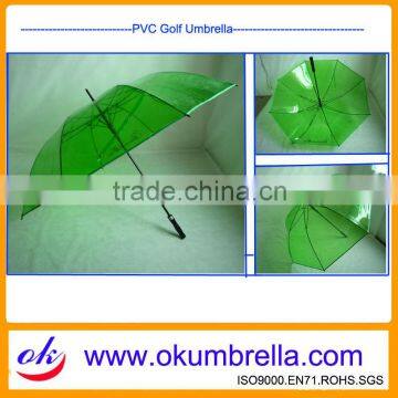 pvc golf transparent umbrella manufacturer