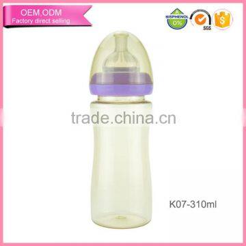 NON toxic PPSU baby bottle feeder with silicone nipple