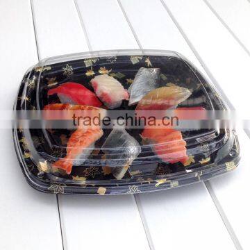 SM1-3123A Clear Plastic Party Tray With Lid