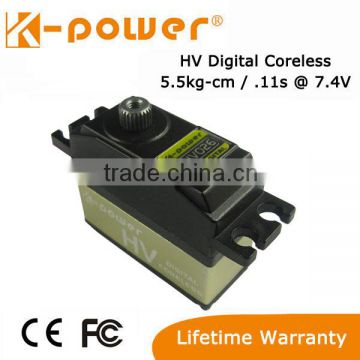 K-power DHV026 Medium-sized Car Servo 28g / 5.5kg-cm / 0.11sec @ 7.4V