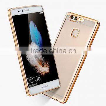 LZB Luxury Electroplating TPU Case for Huawei P9 Lite,For Huawei P9 Lite soft Case