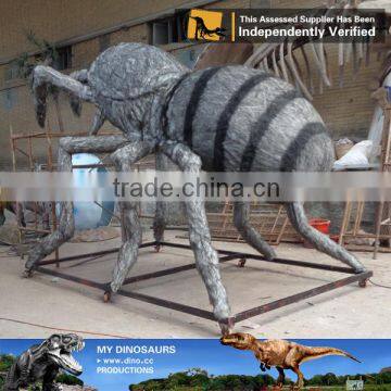 My-dino silicone rubber spider insects sculpture