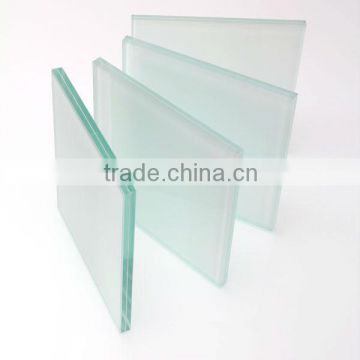 6.38mm thick Frosted Sandblast Translucent Obscure Laminated Glass