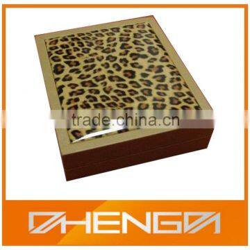 Custom Make Matte Wooden Tea Chest Box With Compartments photo-4