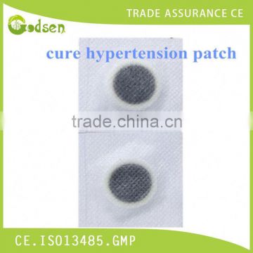 Chinese herbal Moxibustion patch for reducing blood pressure,high blood pressure cure