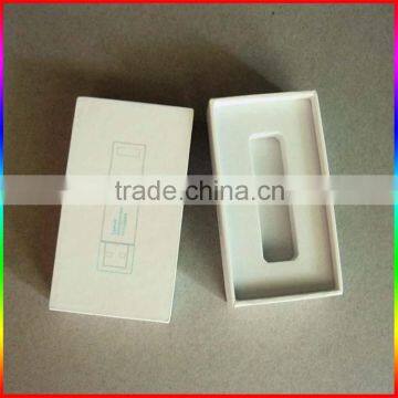 USB flash disk white hard paper gift box packaging with white foam tray