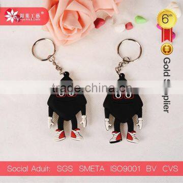 soft pvc keychain pvc cartoon rubber key chain